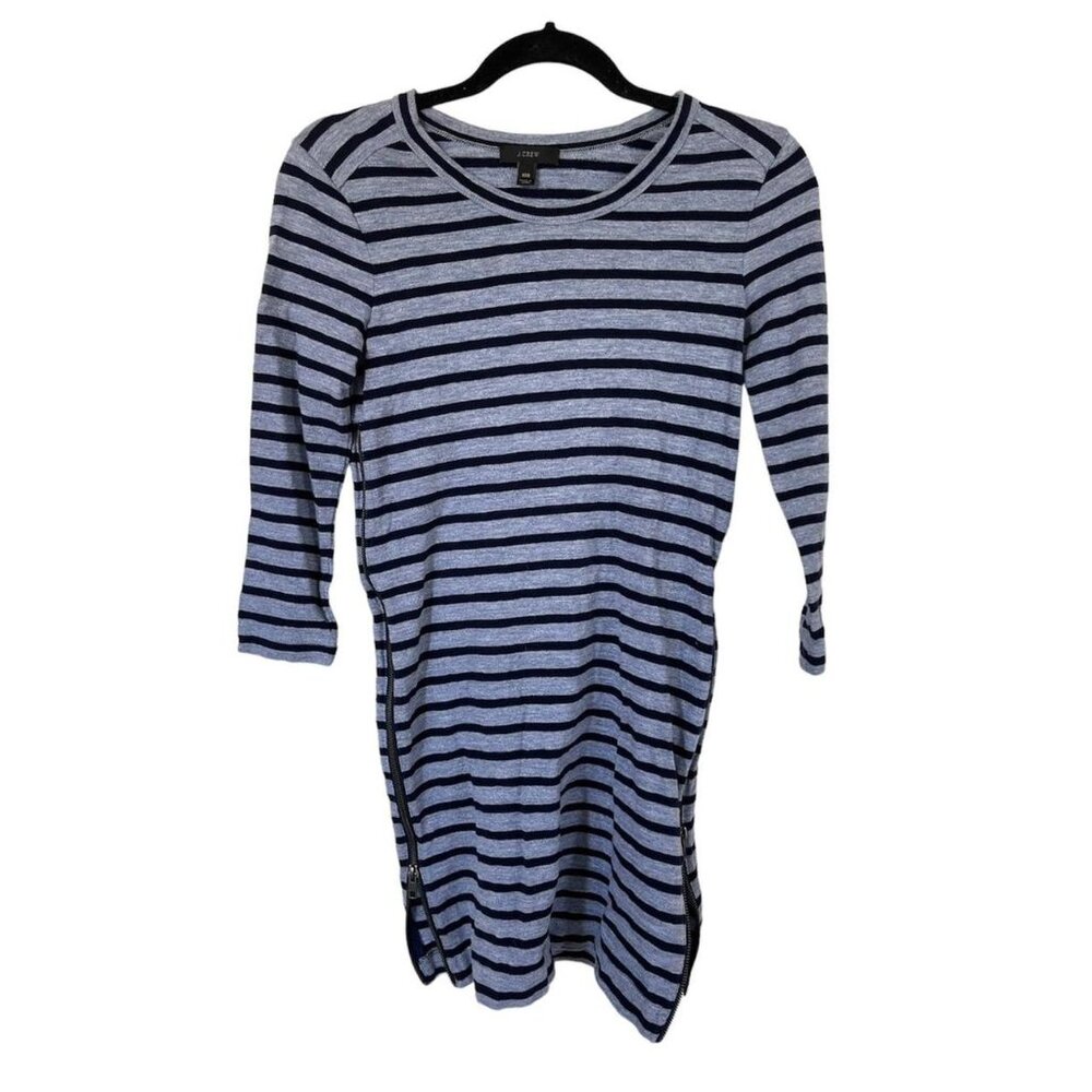 J crew stripped dress